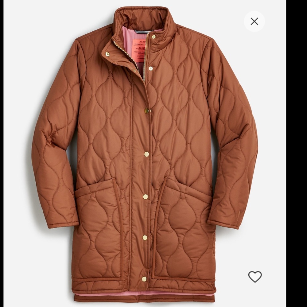 New quilted cocoon puffer coat